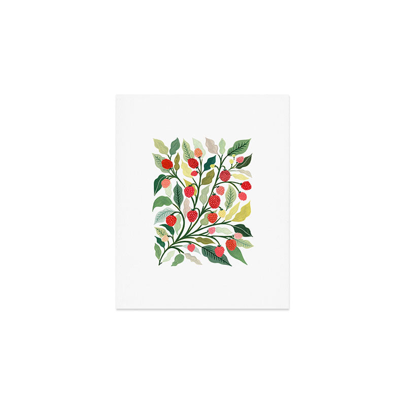 Raspberry Art Print Gallery Image 1