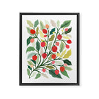 Raspberry Framed Canvas Print Gallery Image 6