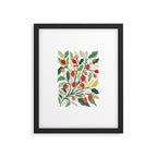 Raspberry Framed Art Print Gallery Image 5