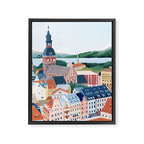 Riga Framed Canvas Print Gallery Image 6