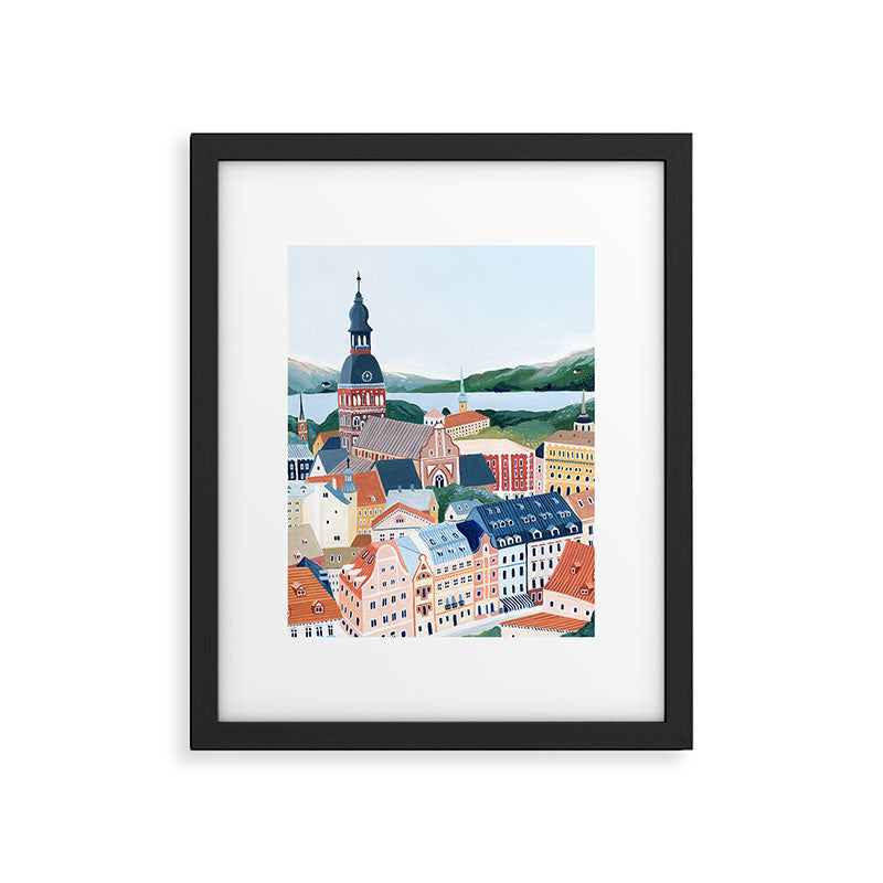 Riga Framed Art Print Gallery Image 5