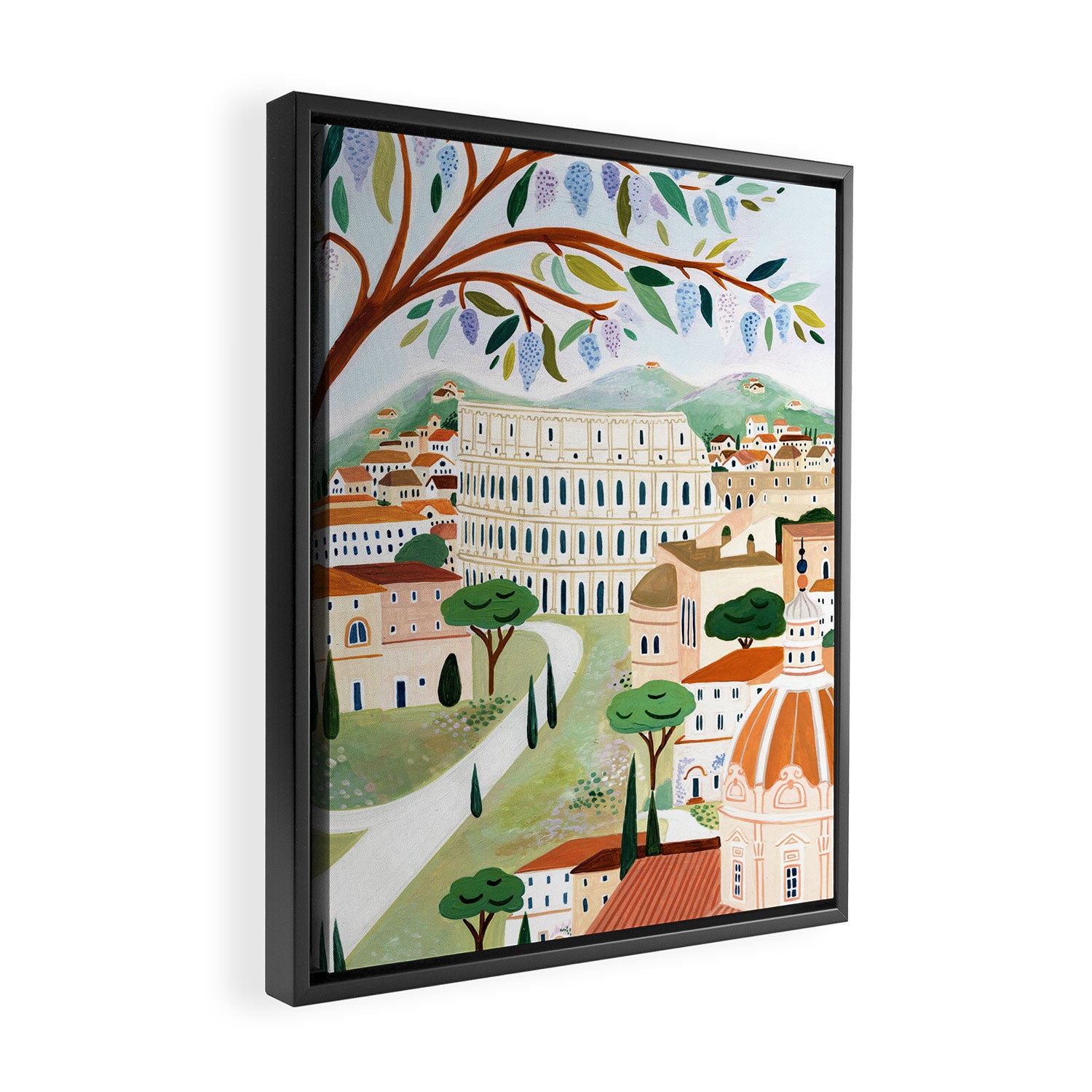 Rome, Italy Framed Canvas Print Gallery Image 2
