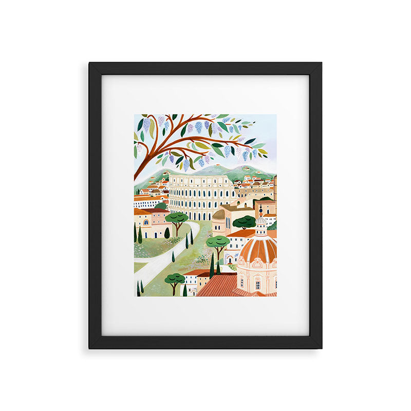 Rome, Italy Framed Art Print Gallery Image 5