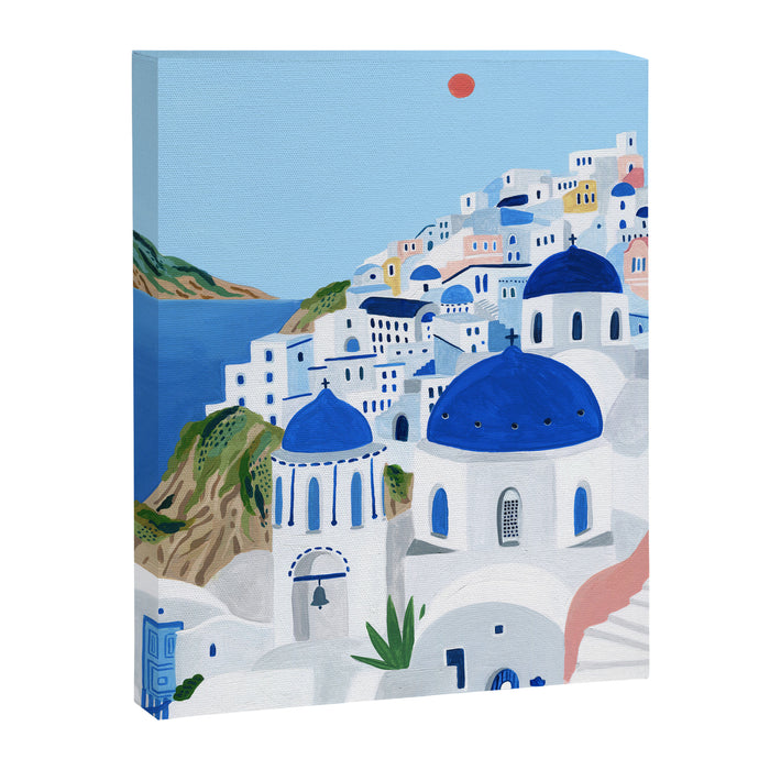 Santorini Canvas Print Gallery Image 1
