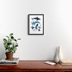 Sea Creatures Framed Art Print Gallery Image 2