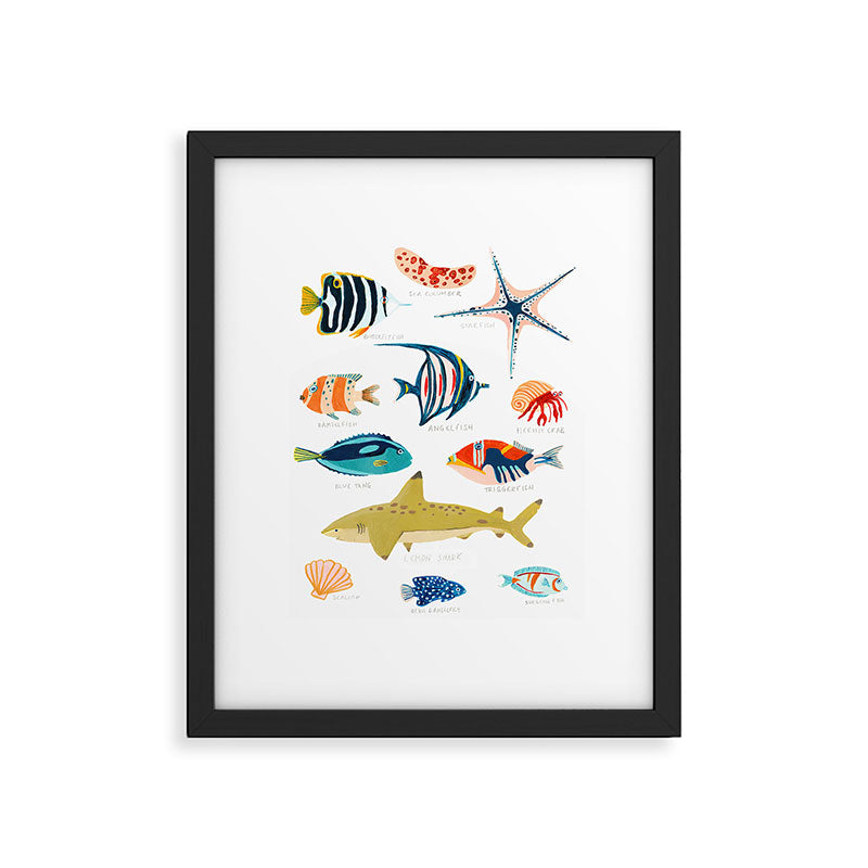 Sea Life of Fiji Framed Art Print Gallery Image 5