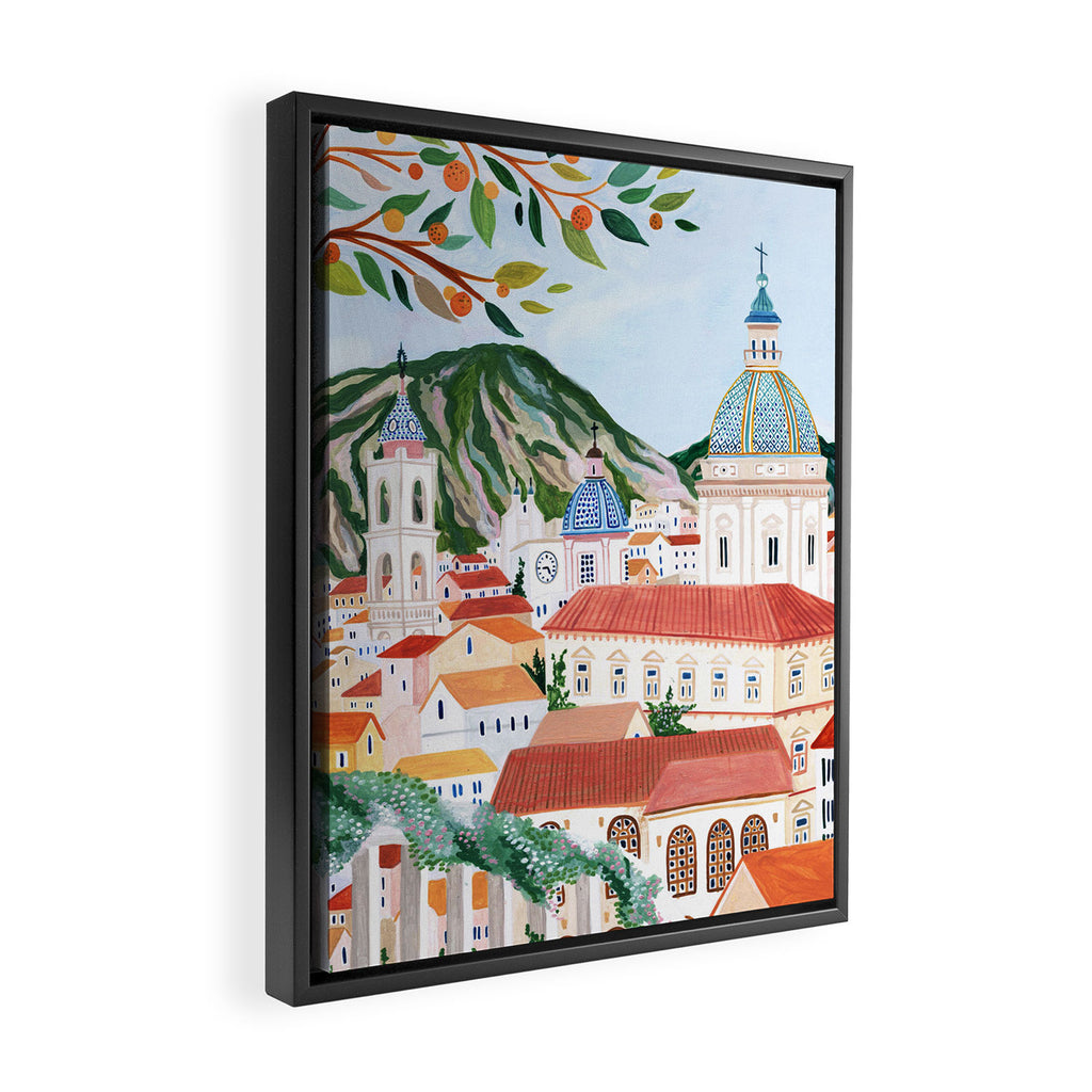 Sicily, Italy Framed Canvas Print Gallery Image 2