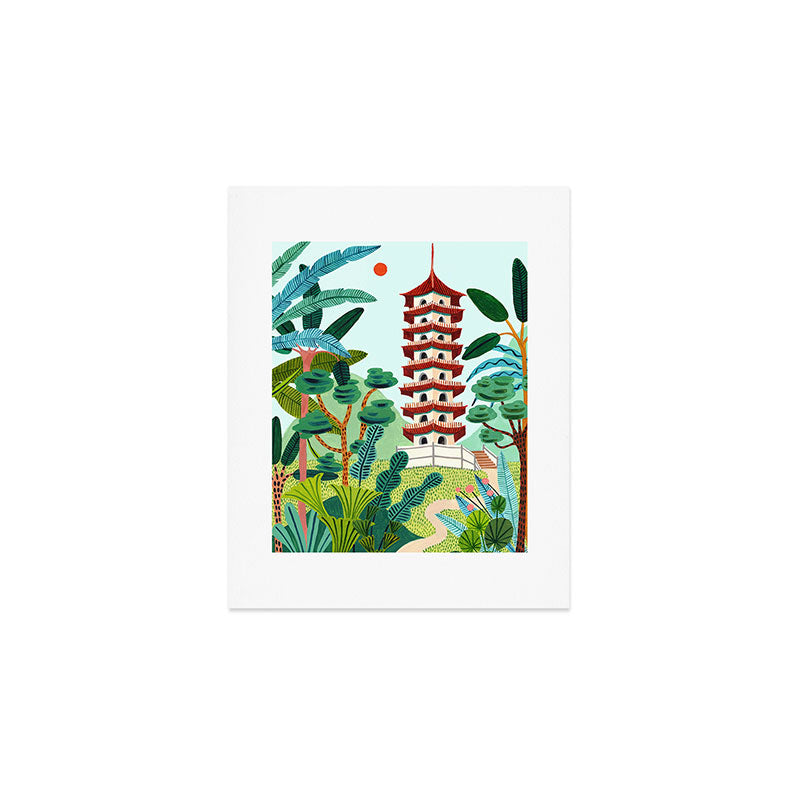 Singapore's Chinese Gardens Art Print Gallery Image 1