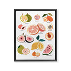 Summer Fruits Framed Canvas Print Gallery Image 6