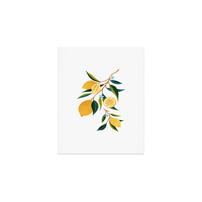 Summer Lemons Art Print Gallery Image 1