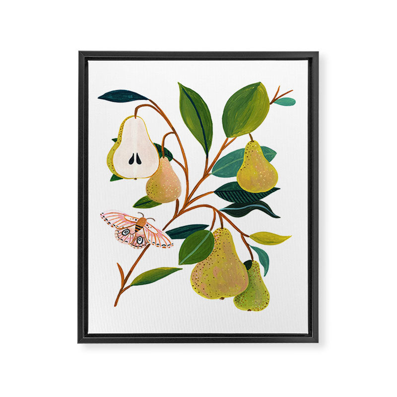 Summer Pear Framed Canvas Print Gallery Image 6