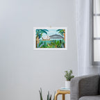 Sydney Harbour from the Botanical Gardens Art Print Gallery Image 3