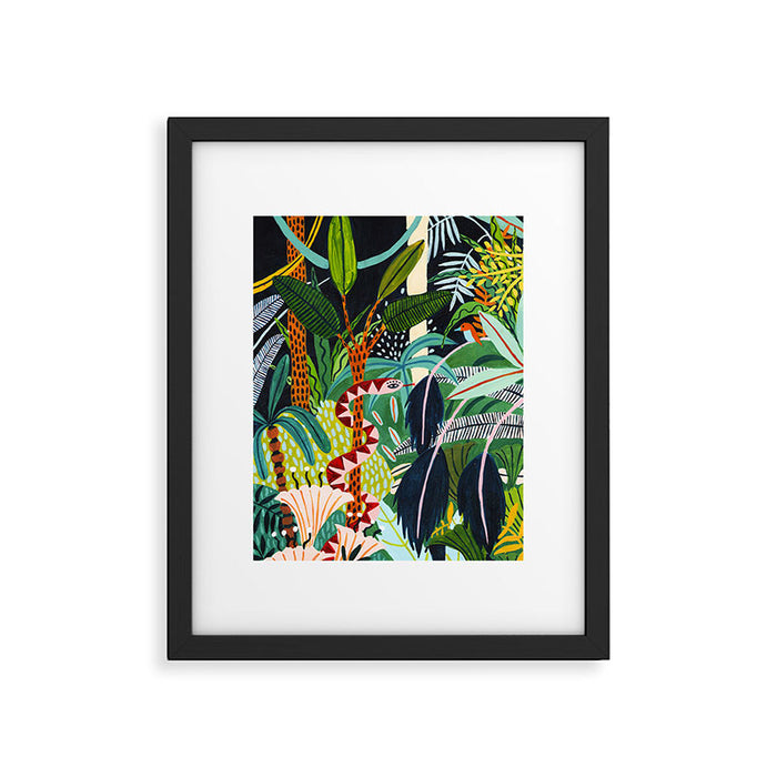 The Jungle at Midnight Framed Art Print Gallery Image 1