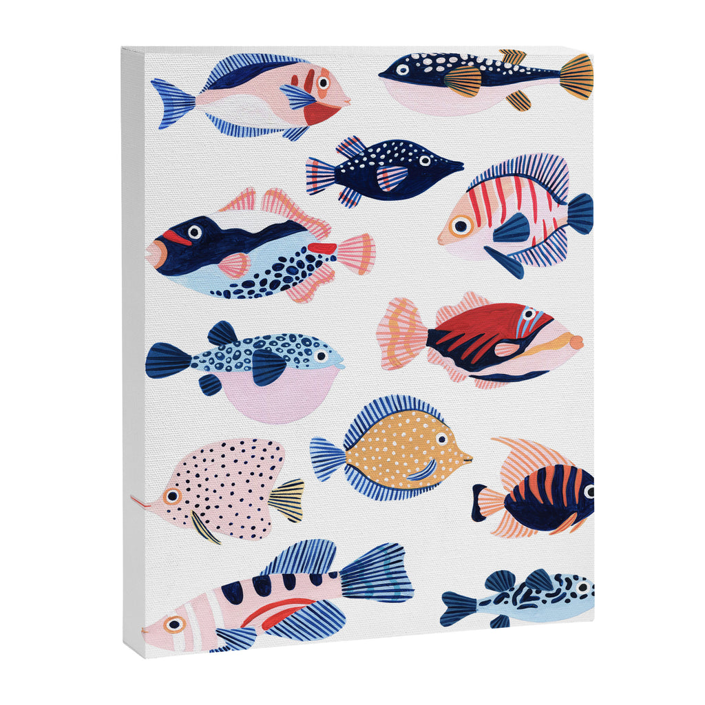 Tropical Fiji Fish Canvas Print Gallery Image 6