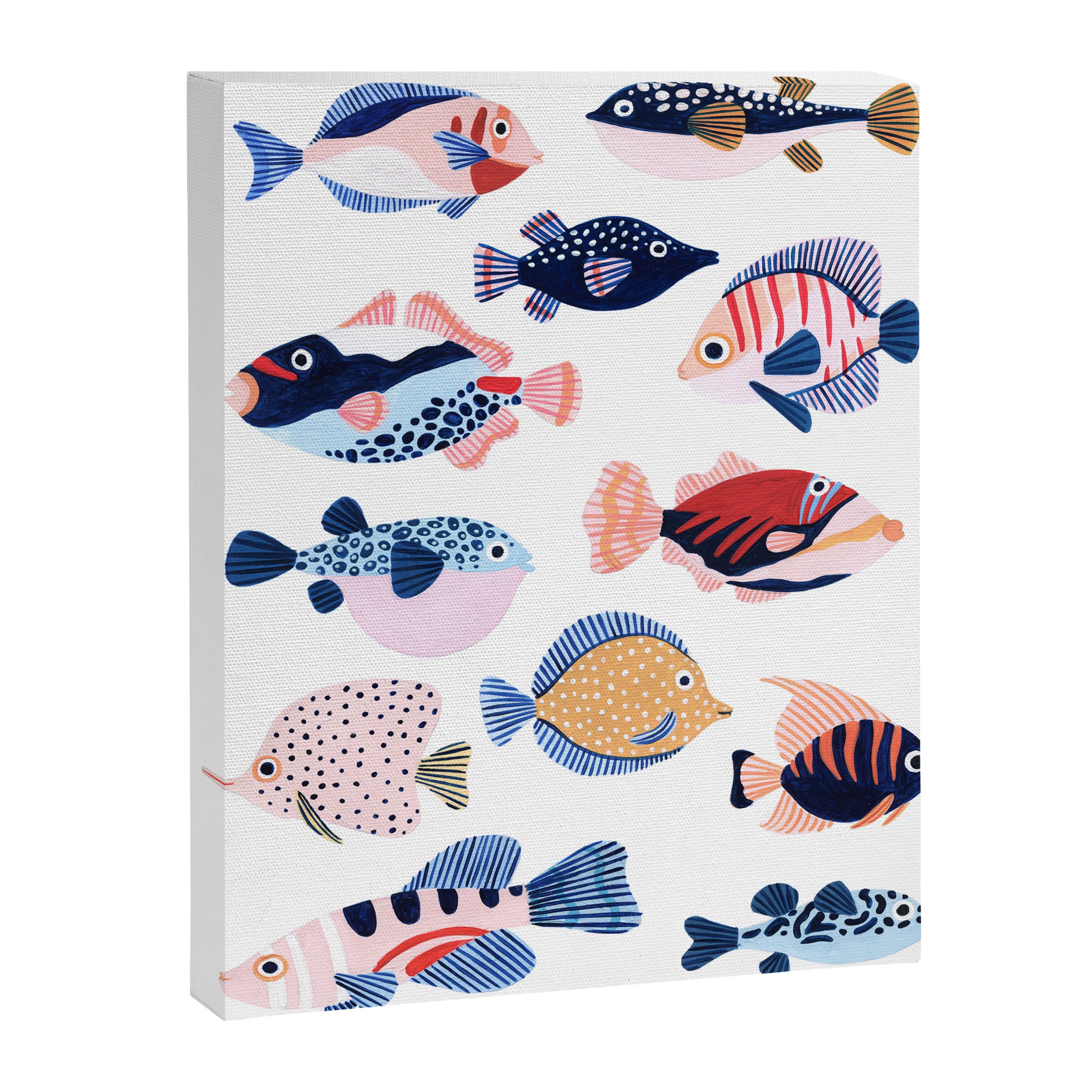 Tropical Fiji Fish Canvas Print Gallery Image 6