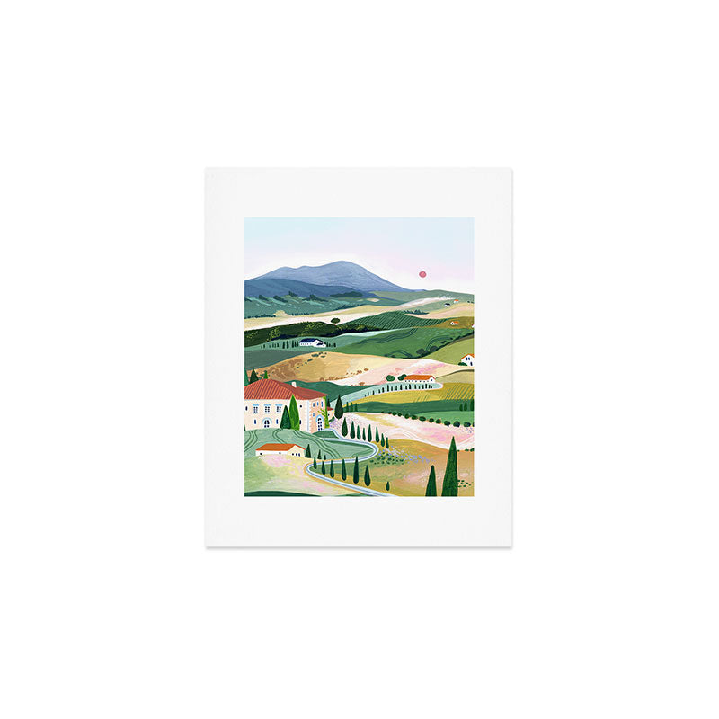 Tuscany Art Print Gallery Image 1