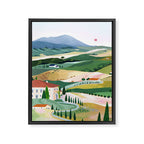 Tuscany Framed Canvas Print Gallery Image 6