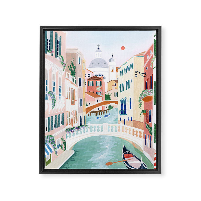 Venice, Italy  Framed Canvas Print Gallery Image 6
