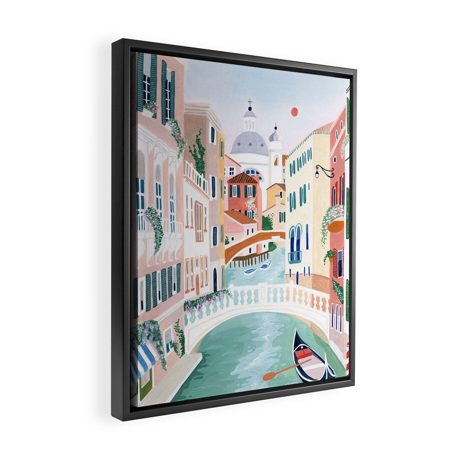 Venice, Italy  Framed Canvas Print Gallery Image 2