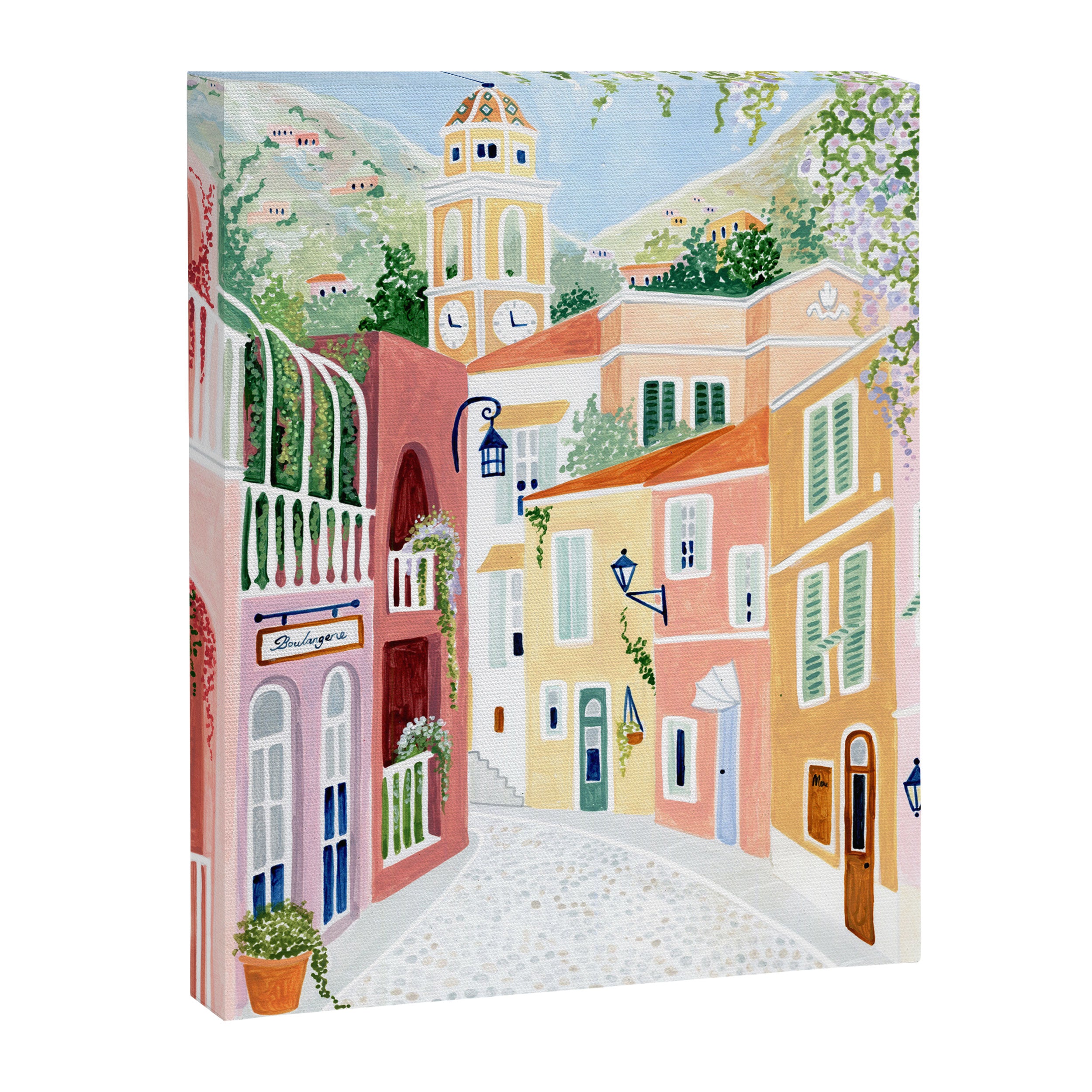 Villefranche Sur Mer, France Canvas Print Gallery Image 6