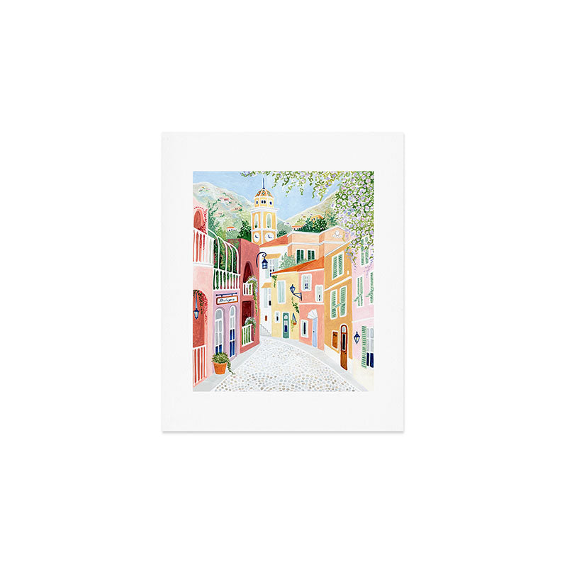 Villefranche Sur Mer, France Art Print Gallery Image 1