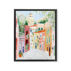Villefranche Sur Mer, France Framed Canvas Print Gallery Image 6