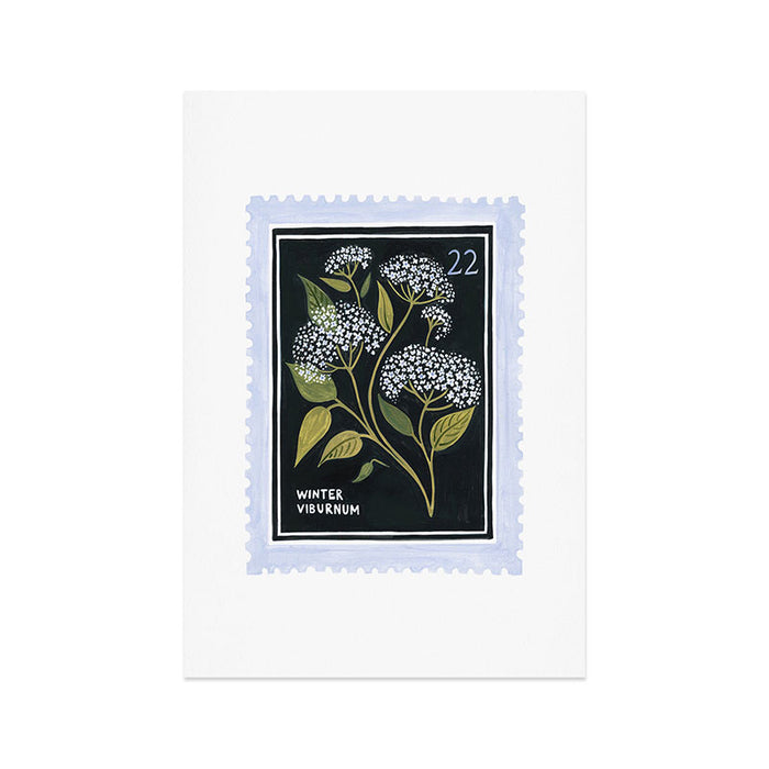 Winter Viburnum Art Print Gallery Image 1