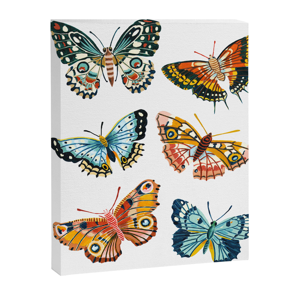 Woodland Butterfly Print Canvas Print Gallery Image 6