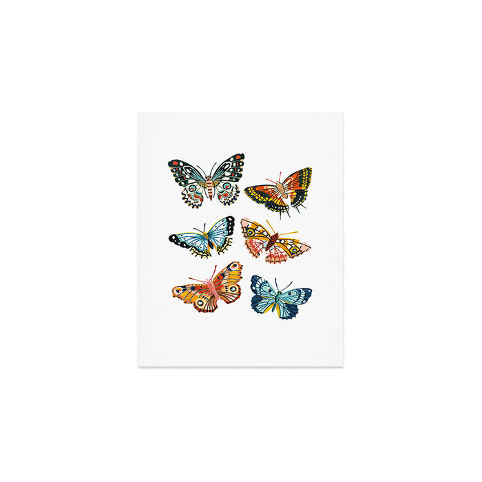 Woodland Butterfly Print Art Print Gallery Image 1