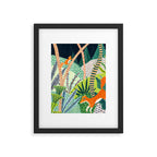 Woodland Fox Framed Art Print Gallery Image 6