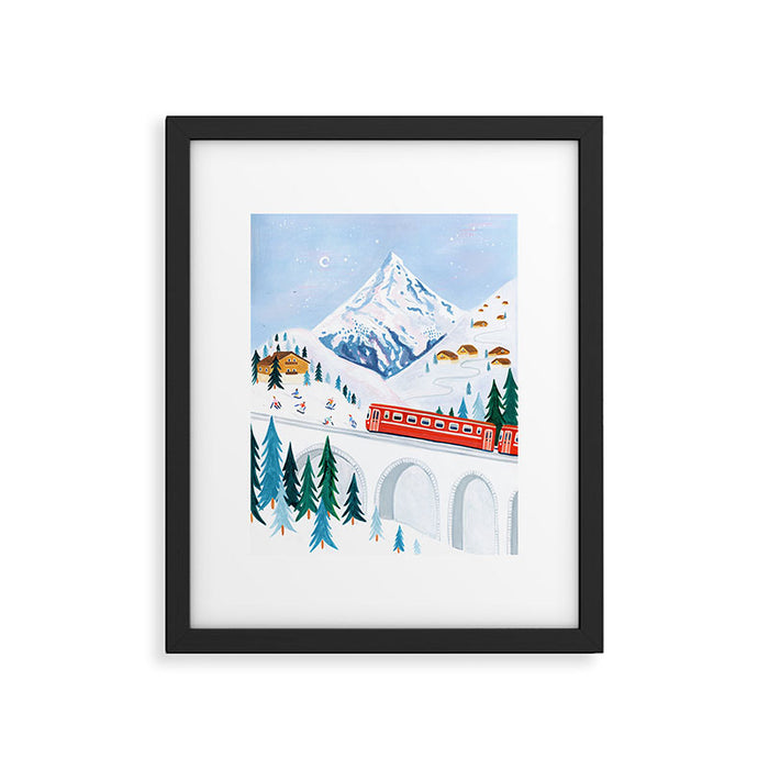 Zermatt, Switzerland Framed Art Print Gallery Image 1