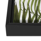 Palm Leaves Photo 01 Framed Canvas Print Gallery Image 3