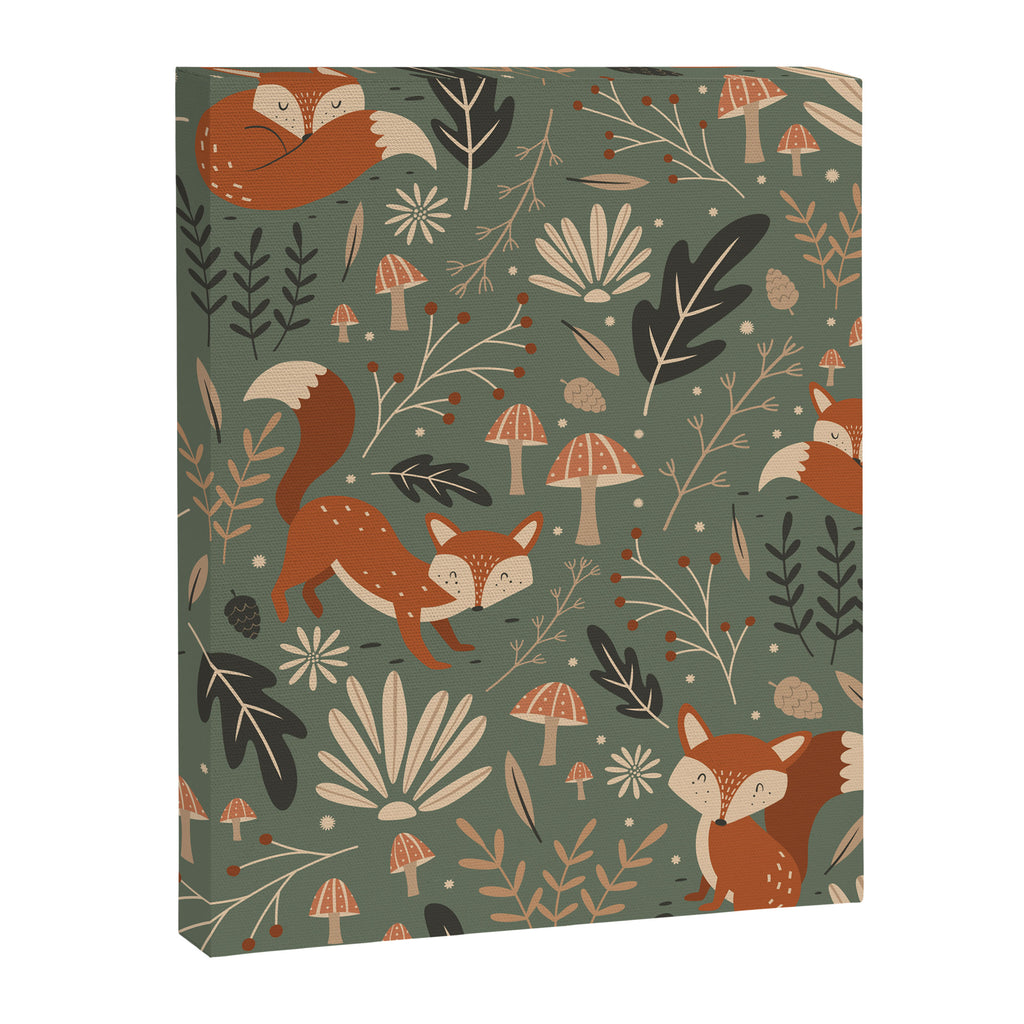 Wild Foxes Canvas Print Gallery Image 8