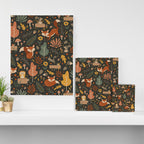 Woodland Critters Canvas Print Gallery Image 3