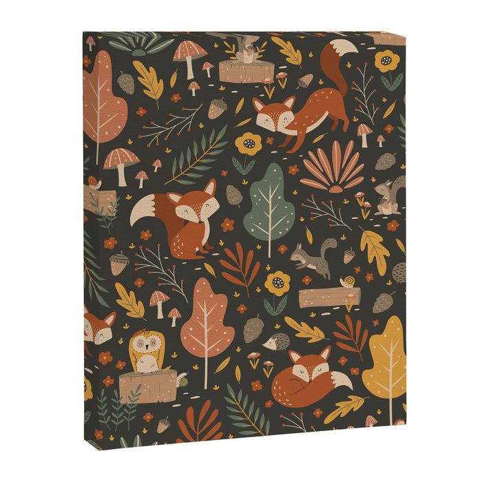 Woodland Critters Canvas Print Gallery Image 1