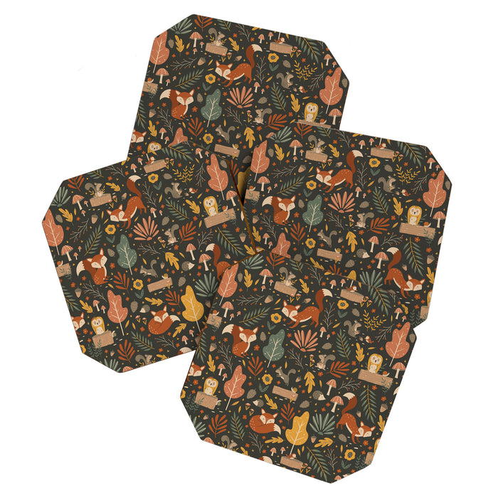 Woodland Critters Coaster Gallery Image 1