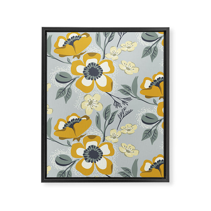 Boho Garden Framed Canvas Print Gallery Image 1
