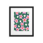 Bright Floral Framed Art Print Gallery Image 5