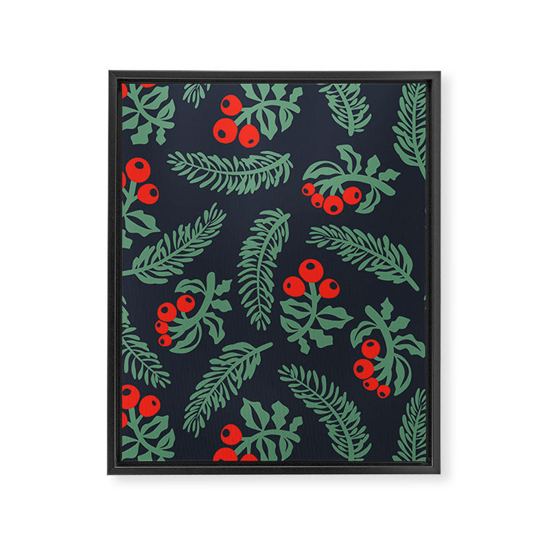 Christmas Greenery Framed Canvas Print Gallery Image 6