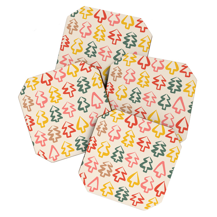 Christmas Trees Coaster Gallery Image 1