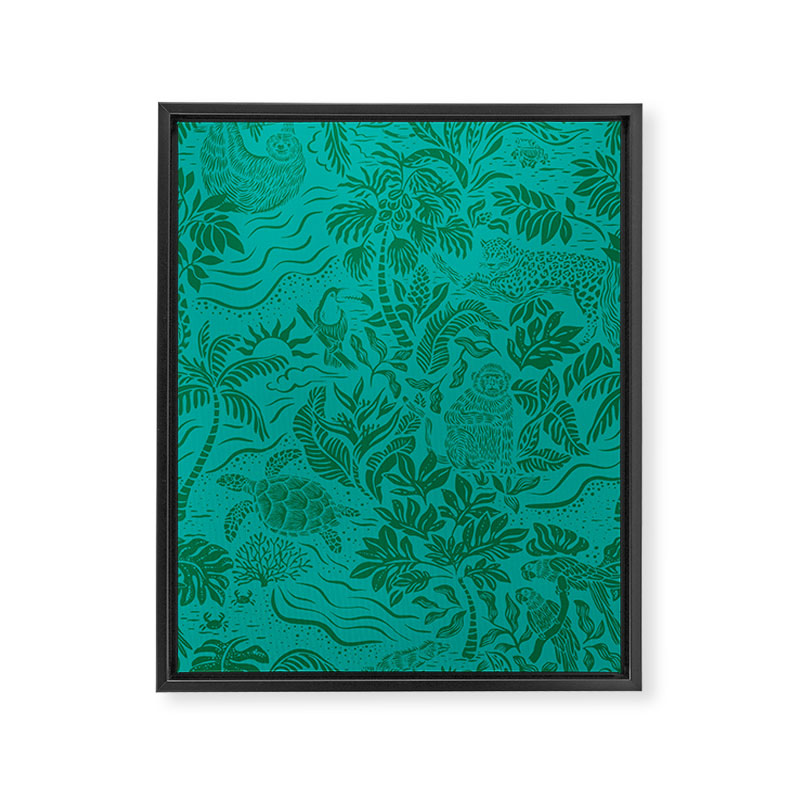 Costa Rica Vida Verde Framed Canvas Print Gallery Image 6