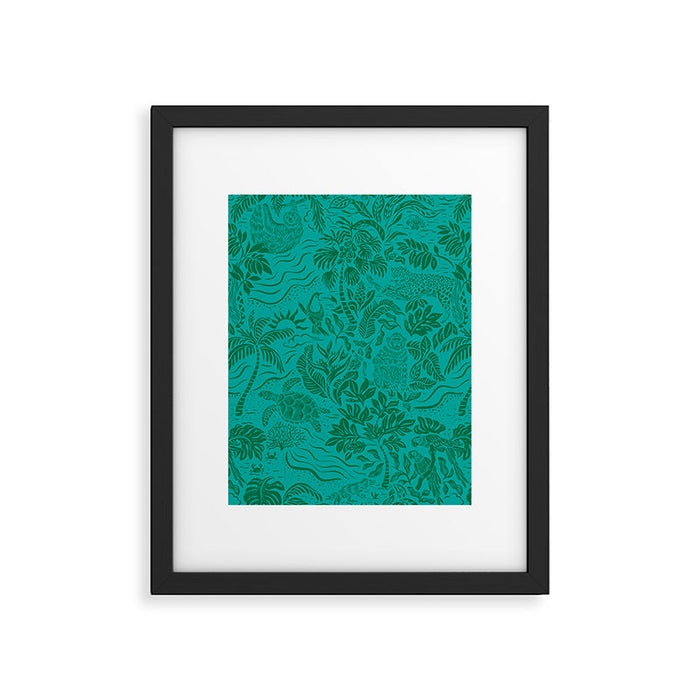 Costa Rica Vida Verde Framed Art Print Gallery Image 1