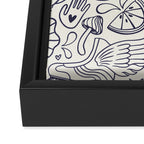 Love Happy Framed Canvas Print Gallery Image 3