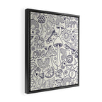 Love Happy Framed Canvas Print Gallery Image 2