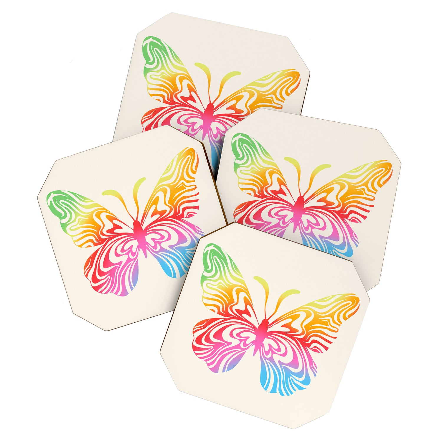 Pride Butterfly Coaster Gallery Image 1