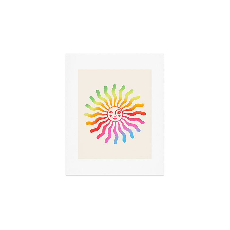 Pride Sun Art Print Gallery Image 1