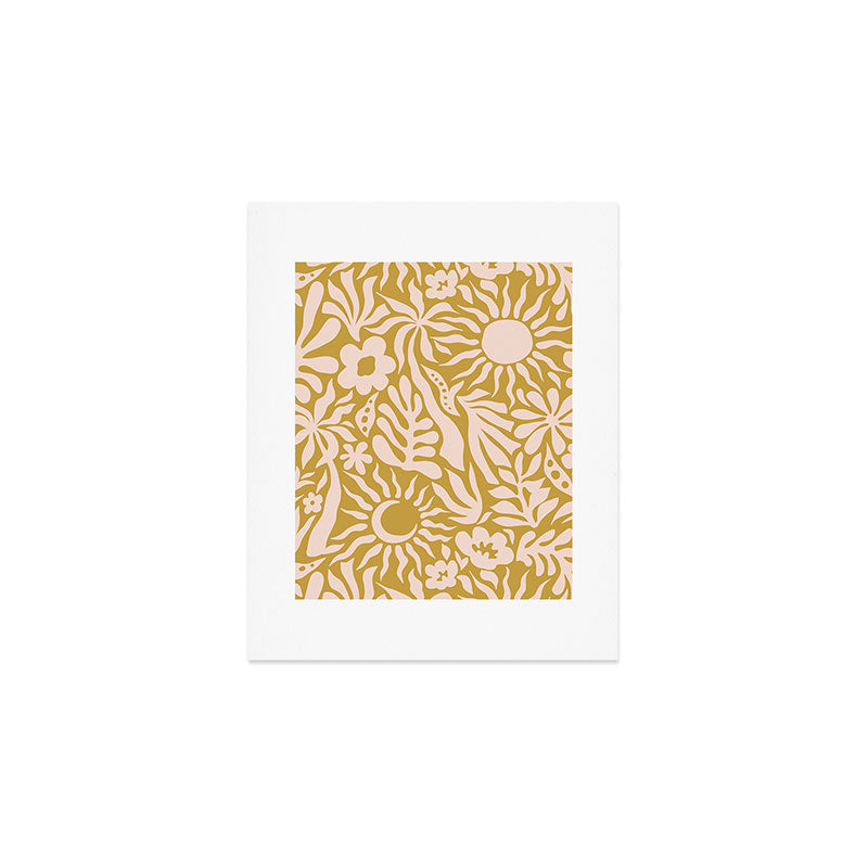 Summer Sensations Gold Art Print Gallery Image 1