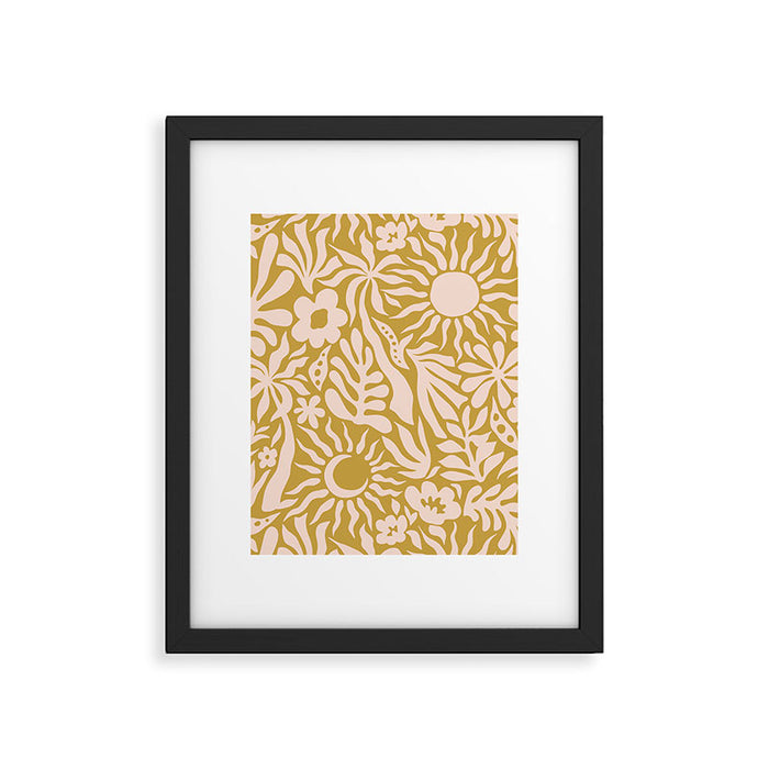Summer Sensations Gold Framed Art Print Gallery Image 1