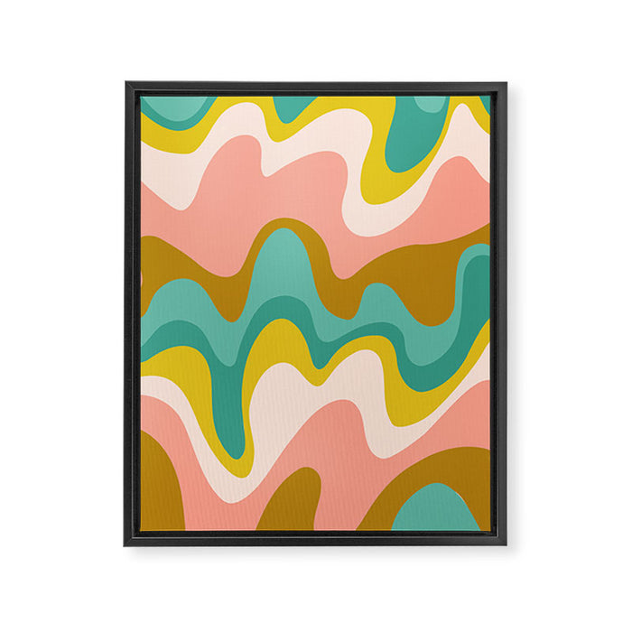 Summer Splash Framed Canvas Print Gallery Image 1