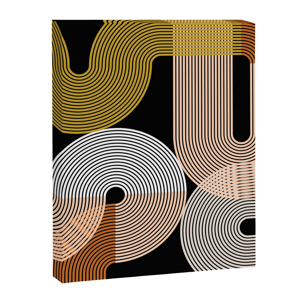 abstract geoemtric lines 3 Canvas Print Gallery Image 8